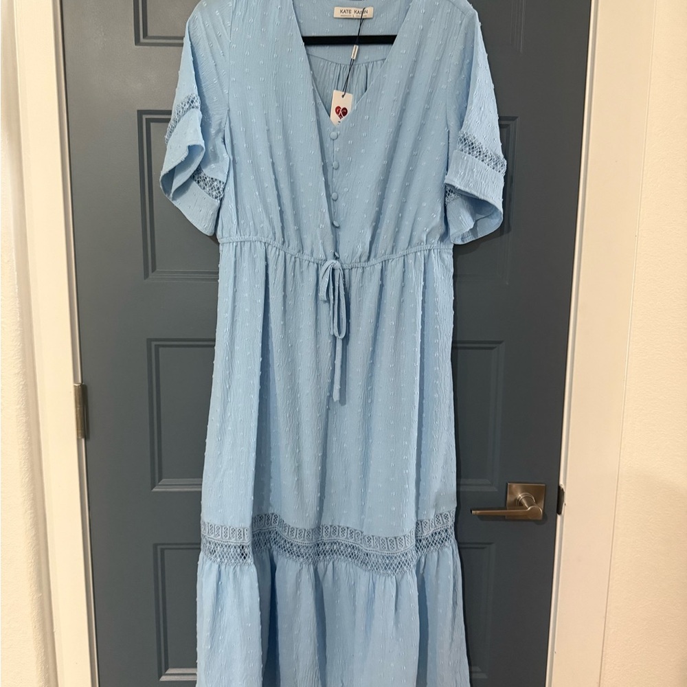 Light Blue Maxi Dress